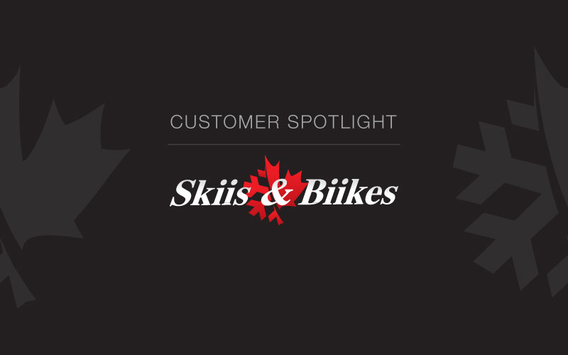 滑雪和自行车客户的焦点